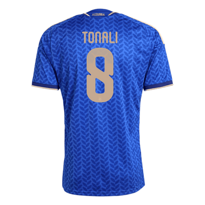 TONALI #8 Italy Home Soccer Jersey World Cup 2026