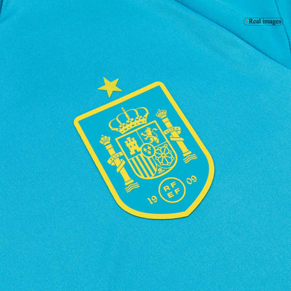 UNAI SIMóN #23 Spain Goalkeeper Soccer Jersey World Cup 2026 Blue
