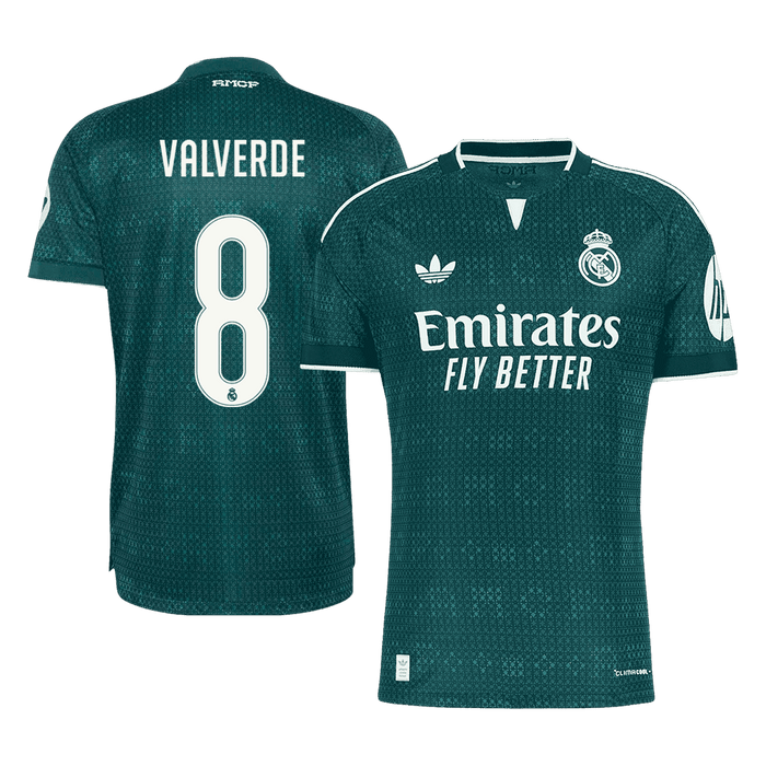 VALVERDE #8 Real Madrid Away Player Version Jersey 2026/27