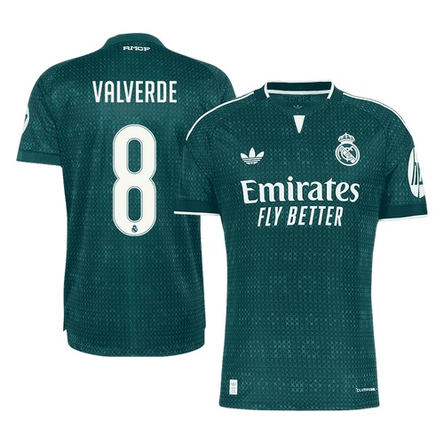 VALVERDE #8 Real Madrid Away Player Version Jersey 2026/27