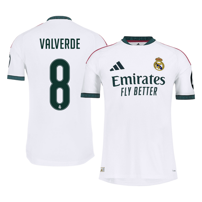 VALVERDE #8 Real Madrid Home Player Version Jersey 2026/27