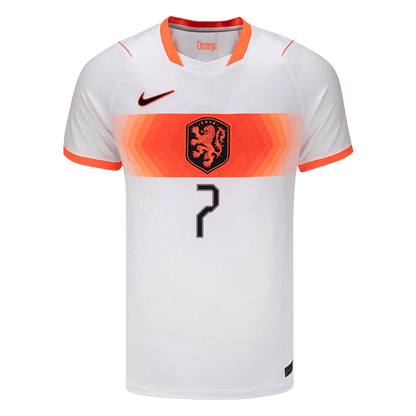 XAVI #7 Netherlands Away Soccer Jersey World Cup 2026